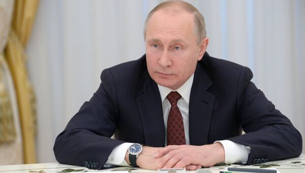 Президент РФ Владимир Путин. 19 марта 2018
