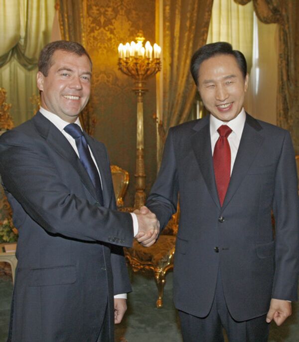 Президенты России и Республики Корея встретились в Москве