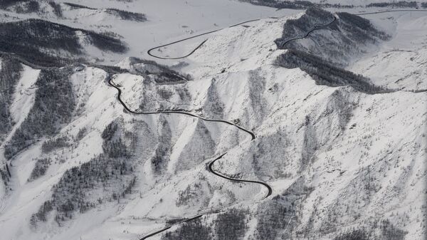 Перевал Чике-Таман на федеральной автодороге Чуйский тракт в Алтайском крае. Архивное фото