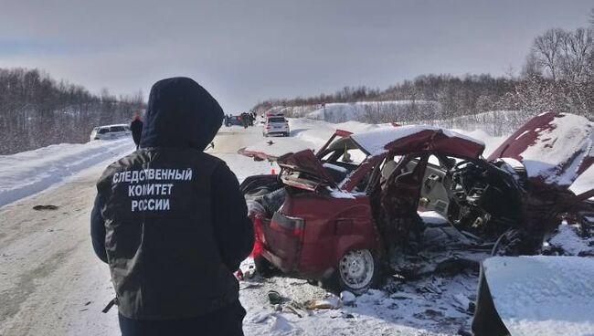 ДТП в Печенгском районе Мурманской области. 20 марта 2018