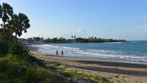 Пляж на Ямайке 