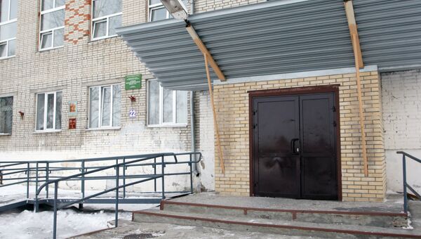 Школа № 15 города Шадринска, в которой 13-летняя ученица открыла стрельбу из пневматического пистолета. 21 марта 2018