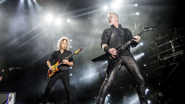 Выступление группы Metallica