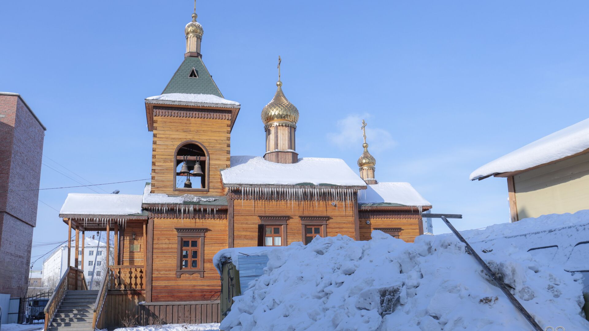 Спасский монастырь, республика Якутия - РИА Новости, 1920, 23.03.2018