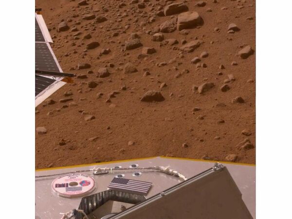 Аппарат Феникс на Марсе