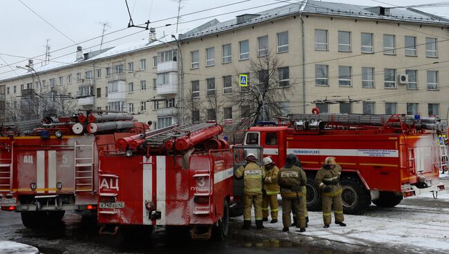 Пожар в торговом центре «Зимняя вишня» в Кемерово