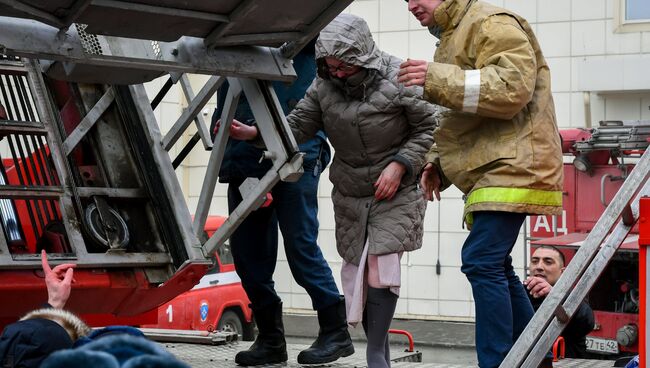 Пожар в торговом центре «Зимняя вишня» в Кемерово