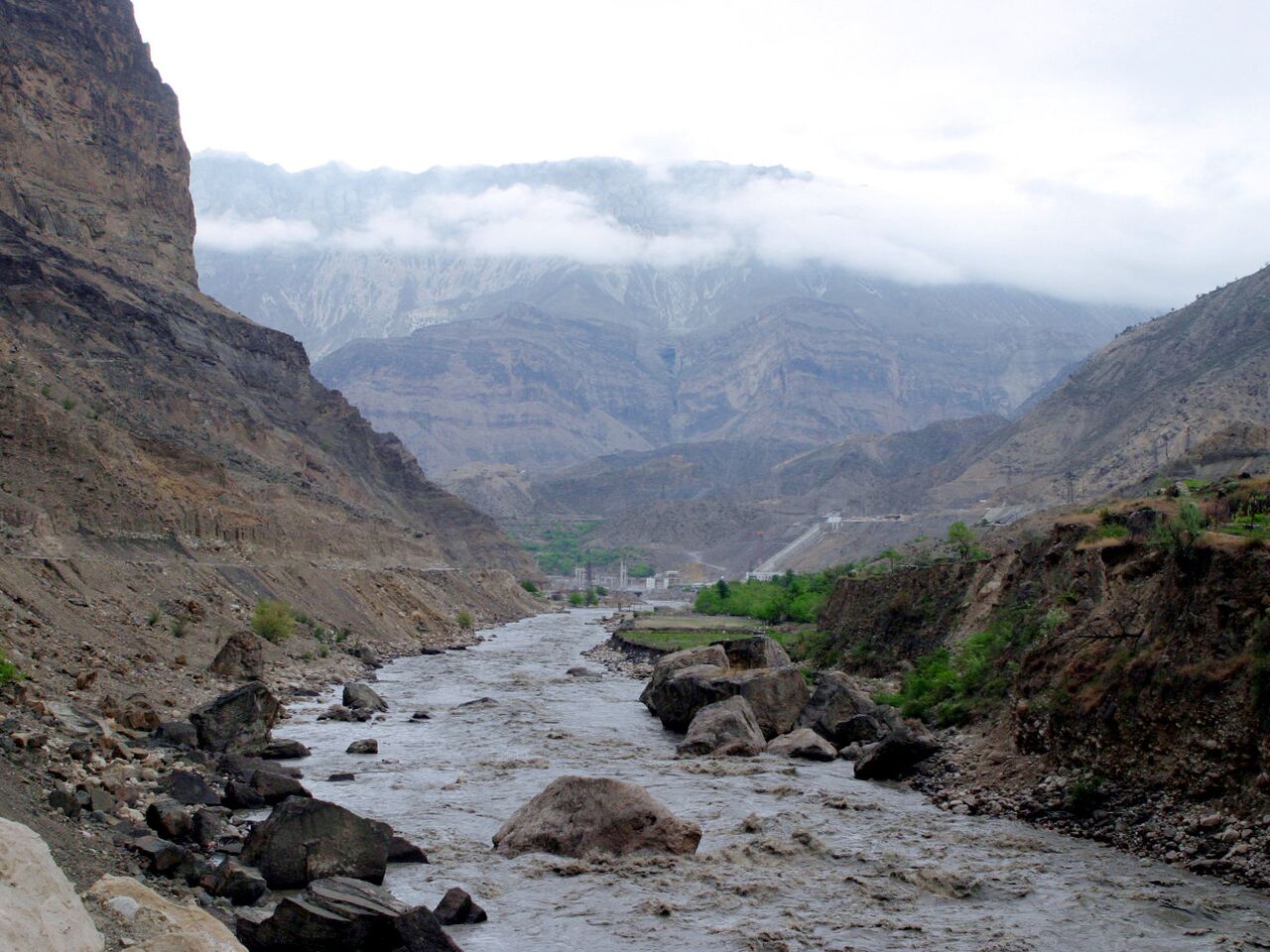 Река койсу в Дагестане