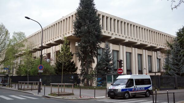 Здание посольства РФ во Франции