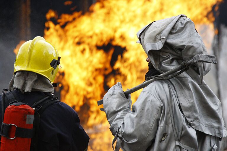 Взрыв газа и пожар на севере Москвы