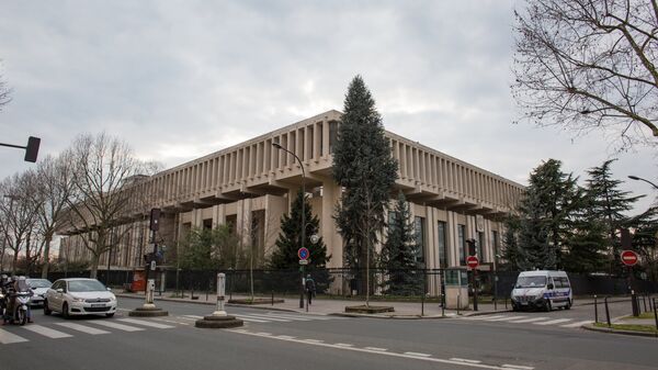 Здание посольства Российской Федерации на бульваре Ланн в Париже