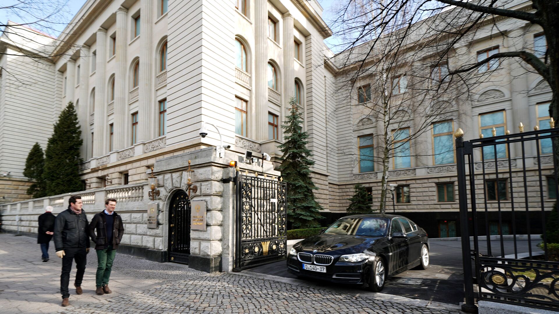 Здание посольства Российской Федерации в Берлине - РИА Новости, 1920, 15.12.2021