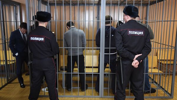 Оглашение приговора участникам преступной группировки Захария Калашова. 27 марта 2018