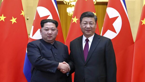 Ким Чен Ын в Китае. 28 марта 2018 года