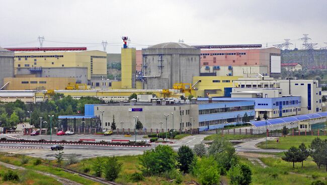 Атомная электростанция в румынском Чернаводэ