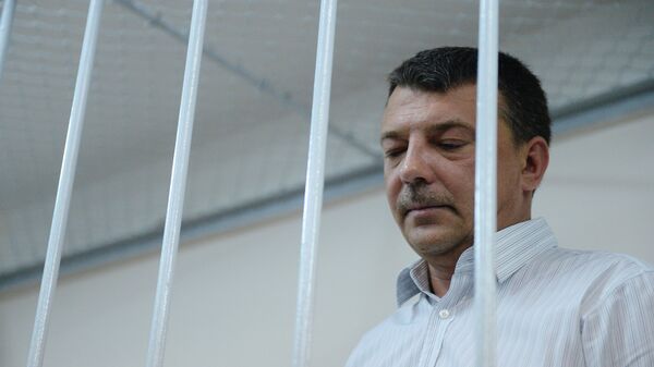Михаил Максименко, обвиняемый в получении взятки в особо крупном размере