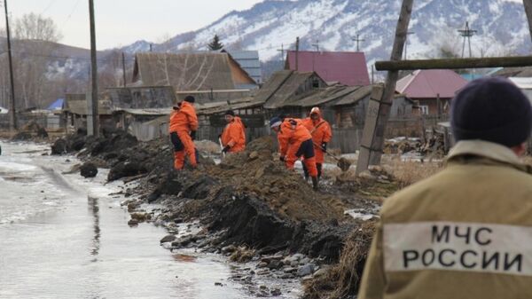 Наводнение в Алтайском крае. Архивное фото