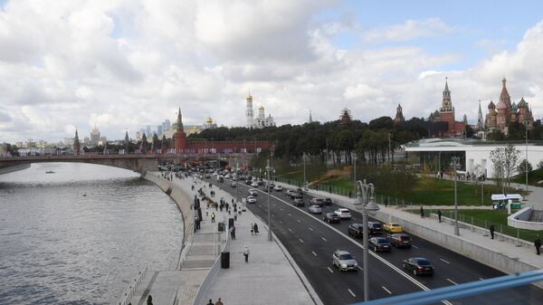 Открытие парка Зарядье в Москве