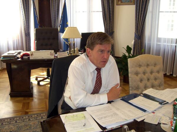 Председатель Палаты депутатов парламента Чехии Милослав Влчек