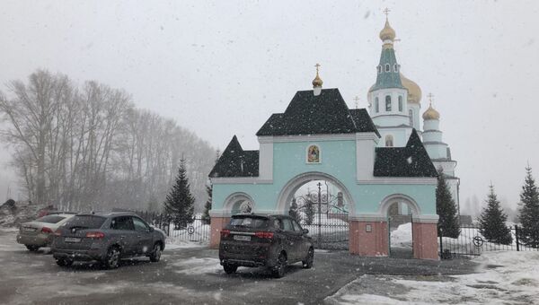 Храме Преподобного Сергия Радонежского города Топки. 30 марта 2018