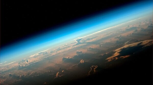 Вид на Землю с борта МКС