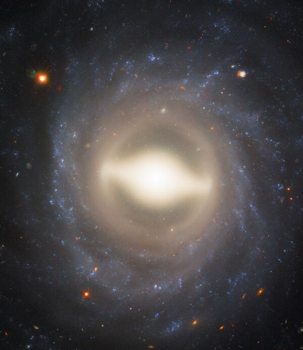 Спиральная галактика NGC 1015 в созвездии Кит