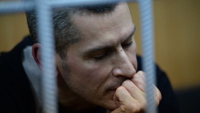 Совладелец и председатель совета директоров группы Сумма Зиявудин Магомедов во время рассмотрения ходатайства следствия о его аресте в Тверском районном суде Москвы. 31 марта 2018