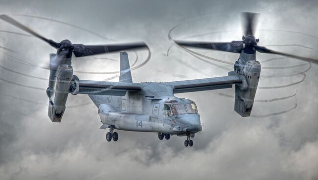 Конвертоплан Bell Boeing V-22 Osprey. Архивное фото