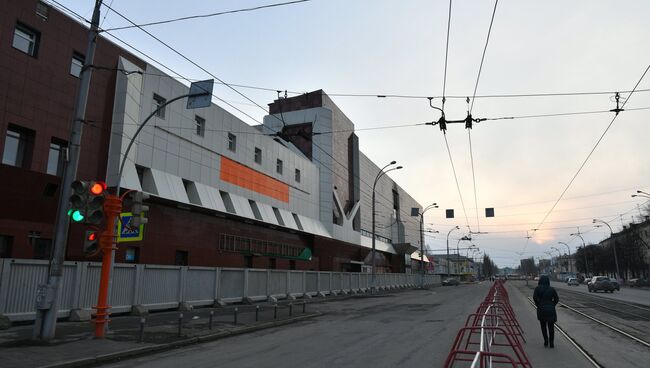 Здание торгово-развлекательного центра Зимняя вишня в Кемерово. Архивное фото