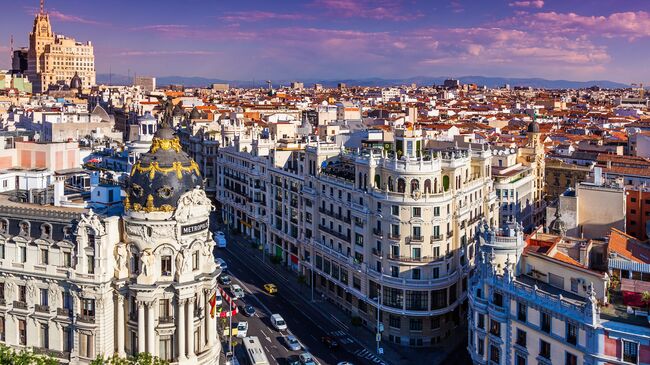 Мадрид, Испания. Архивное фото