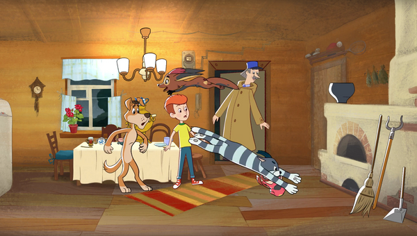 Кадр из мультфильма Возвращение в Простоквашино