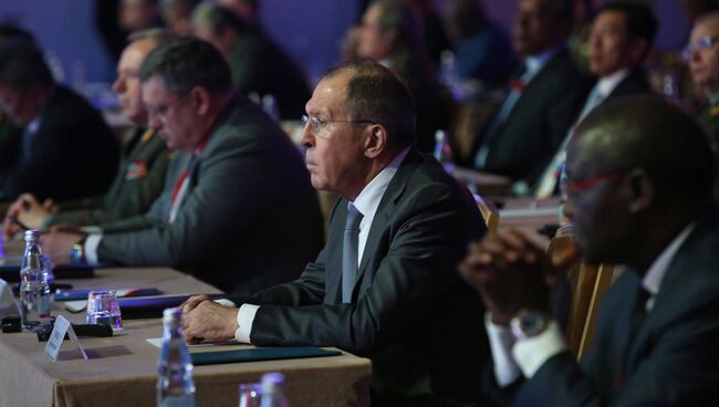 Сергей Лавров на VII Московской конференции по международной безопасности. 5 апреля 2018