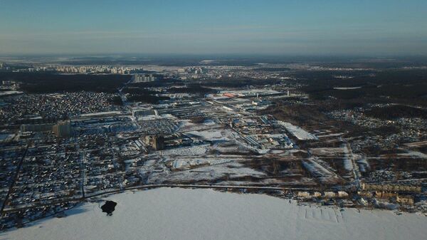 Территория, зарезервированная в Екатеринбурге, под строительство ЭКСПО-парка Всемирной универсальной выставки ЭКСПО-2025