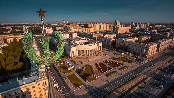 Вид на Санкт-Петербург. Архивное фото