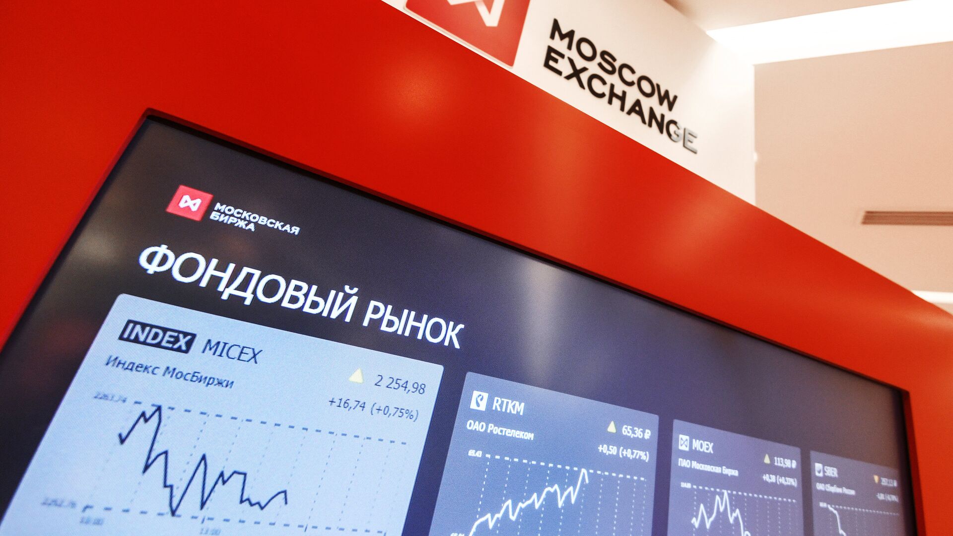 Московская биржа - РИА Новости, 1920, 07.04.2025