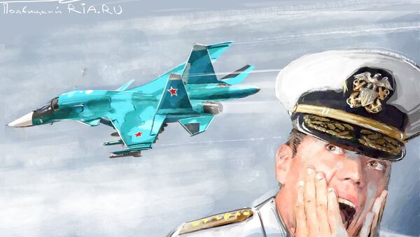 Атака русских самолетов на американский эсминец: фельетон-инсайд