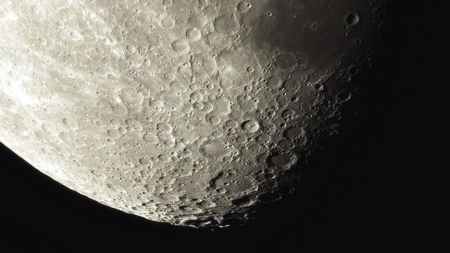 Фотография Луны, полученная телескопом сети AstroNYX