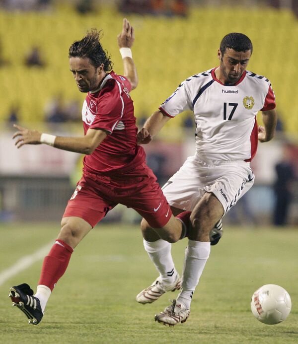 Отборочном матч ЧМ-2010 Армения - Турция