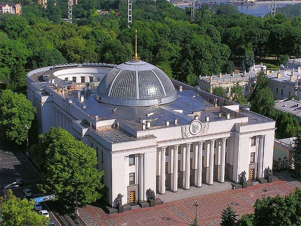 Украинский парламент, Здание Верховного Совета Украины