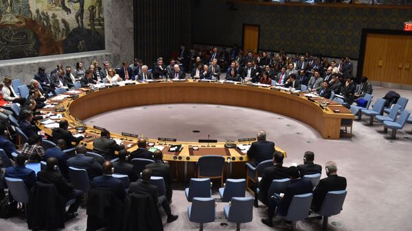 Заседание Совбеза ООН. Архивное фото