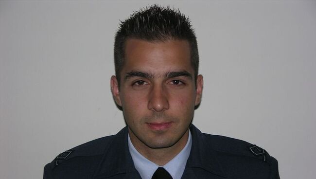 Погибший пилота самолёта Мираж 2000, капитан ВВС Греции Георгиос Балтадорос