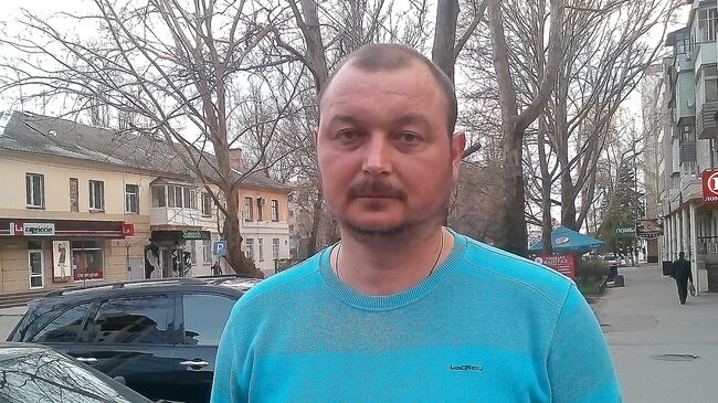 Капитан судна Норд Владимир Горбенко. Архивное фото