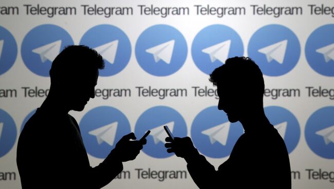 Логотип мессенджера Telegram