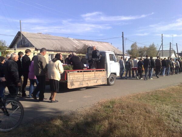 Похороны завуча беляевской школы Марины Бородиной