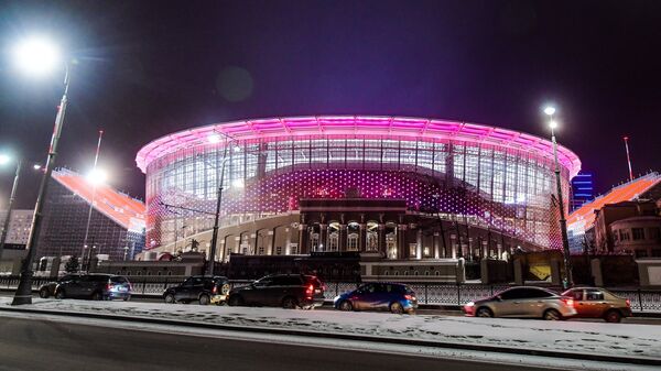 Стадион Екатеринбург Арена в Екатеринбурге. Архивное фото