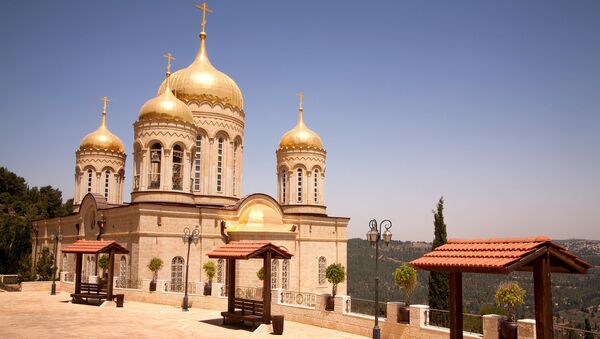 Русский православный монастырь в Эйн-Кареме в Иерусалиме. Архивное фото