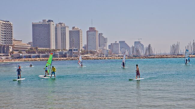 Серфинг в Тель-Авиве