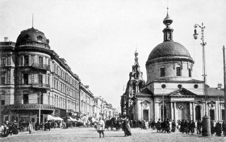 Дореволюционная Москва. Тверская улица Дореволюционная Москва. Тверская улица