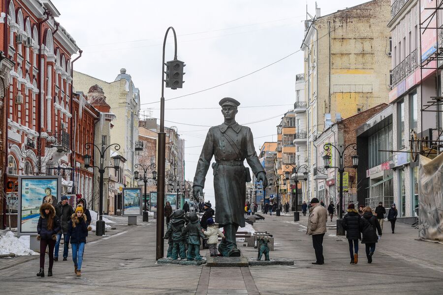 Памятник Дяде Степе в Самаре