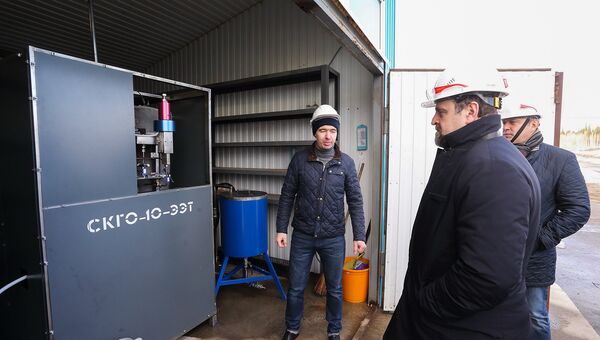 Донской высоко оценил оборудование на полигоне промышленных отходов Томска